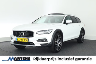 Volvo V90 Cross Country 2.0 B5 250pk AWD Pro Trekhaak Camera B&W Audio Leder Geventileerde Stoelen HUD Panoramadak