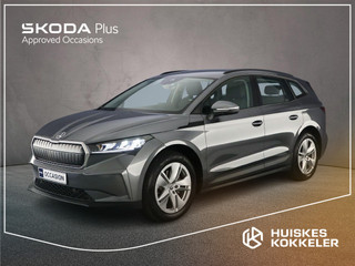 Hoofdafbeelding Škoda Enyaq iV Skoda Enyaq 60 Selection 180pk Automaat Achteruitrijcamera, Navigatie, Adaptive cruise control, LED koplampen, Airco, App connect, Parkeersensoren, DAB, Radio, Bluetooth