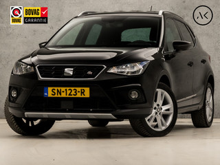 SEAT Arona 1.0 TSI FR Sport Automaat (APPLE CARPLAY, GROOT NAVI, CLIMATE, STOELVERWARMING, SPORTSTOELEN, SFEERVERLICHTING, GETINT GLAS, PARKEERSENSOREN, CRUISE, NIEUWSTAAT)