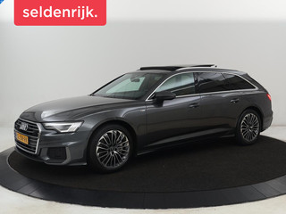 Audi A6 50 TFSIe quattro S edition | Panoramadak |  Adaptive cruise | Nappaleder | Stoel & stuurverwarming | Camera | Trekhaak | Keyless | Adaptief onderstel | Carplay | Navigatie | Matrix LED | Getint glas | PHEV | Plug In