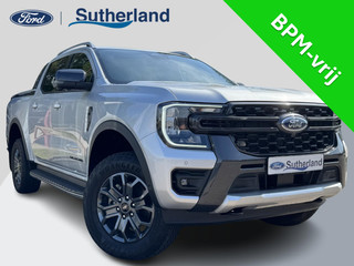 Ford Ranger 3.0 V6 Wildtrak Double Cab EcoBlue | SCI |241pk!! | 2-zits|  BPM vrij | Rollertop | Trekhaak | Technology Pack | Uniek in Nederland | Verlengde fabrieksgarantie tot 03-2028