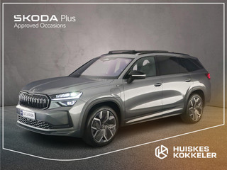 Skoda Kodiaq Sportline Business 1.5 TSI PHEV 204pk DSG Automaat Trekhaak, Panoramadak, Verwarmde voorruit, Adaptive cruiese control, Achteruitrijcamera