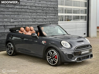 Hoofdafbeelding MINI Cooper Cabrio Mini Cabrio 2.0 John Cooper Works Chili | Leder | Union Jack