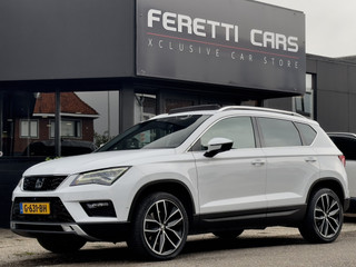 Hoofdafbeelding SEAT Ateca SEAT Ateca 1.5 TSI AUT7 FR XCELLENCE 98D.KM PANODAK LEDER NAVI DIGI-DASH APPLE-CARPLAY LED LMV PDC