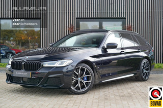 BMW 5-serie Touring 530e High Executive M | Dealer onderhouden | Softclose | Stoelverwarming & Massage | Schuif/kanteldak | Trekhaak | Head Up Display | Stuurwielverwarming | Laser koplampen | Ambiance verlichting |