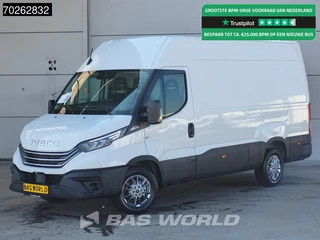 Iveco Daily 35S21 3.0L Automaat 210PK L2H2 2025-Model 3,5t Trekvermogen ACC LED CarPlay Camera Parkeersensoren Velgen Euro6 L3 12m3 Airco