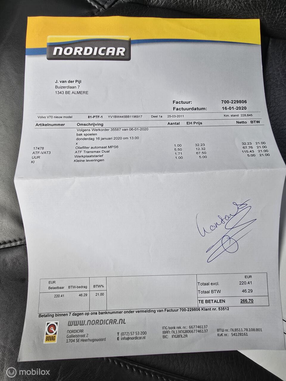 Hoofdafbeelding Volvo V70