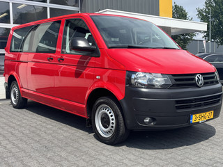 Volkswagen Transporter Kombi 2.0 TDI DSG Automaat 140 pk L2H1 BPM/ BTW vrij Airco Cruise control Trekhaak Automaat Verlengde uitvoering Marge 1 eigenaar Personenvervoer  Personenbus Groepsvervoer Ex overheid Ideaal voor ombouw naar Camper