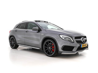 Mercedes-Benz GLA AMG 45 4MATIC *PANO | XENON | LEATHER-ALCANTARA | MEMORY-PACK | HARMAN/KARDON-AUDIO | KEYLESS |  CAMERA | SPORT-SEATS | HEATED-SEATS | NAVI-FULLMAP | SHIFT-PADDLES  | ECC | PDC | CRUISE | 20''ALU*