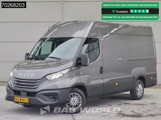 Iveco Daily 35S21 Automaat 2025 model L2H2 Trekhaak Tacho ACC LED CarPlay Velgen Camera 12m3 Airco Trekhaak