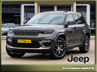 Hoofdafbeelding Jeep Grand Cherokee Jeep Grand Cherokee 2.0 4xE PHEV 4WD Aut. Summit Reserve PANO / LUCHTVERING