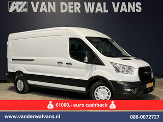 Ford Transit 2.0 TDCI 130pk L3H2 Euro6 Airco | Camera | Navigatie | Apple Carplay | Android Auto Cruisecontrol, Stoelverwarming, Parkeersensoren, Verwarmde voorruit, Bijrijdersbank