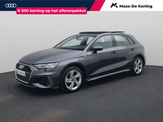 Audi A3 Sportback 40 TFSIe 150kW/204PK S Line · Panoramadak · Leder · Camera · Stoelverwarming