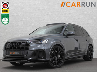 Audi Q7 55 TFSI e 381PK S-Line | RS-Stoelen | 360 Camera | ACC | Panorama | Laser-LED | Soft-Close | Luchtvering | Ambiente Led | Stuur verwarming | Memory | Zonneschermen | Black optic | Bovag garantie.
