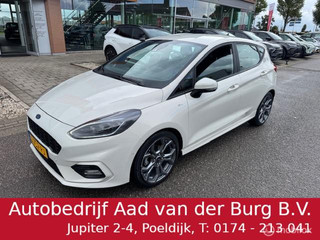 Ford Fiesta 1.0 EcoBoost Hybrid 125pk  ST-Line X  Mooie luxe uitvoering , Navigatie , Camera achter , Parkeerhulp voor & Achter , Stoel en Stuur verwarming , ST line uitvoering , Velgen