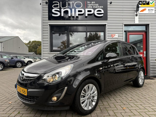 Opel Corsa 1.4-16V Cosmo -CLIMA-STOEL + STUURVERWARMING-HALF LEDER-ISOFIX-FIETSENDRAGER-PDC ACHTER-ORIGINEEL NEDERLANDS-ETC.