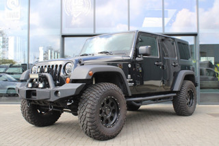 Hoofdafbeelding Jeep Wrangler Jeep Wrangler 3.6i V6 4x4 JK Unlimited / Lifted / 35 ers / 1e Eigenaar