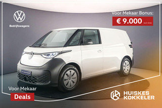 Hoofdafbeelding Volkswagen ID. Buzz Cargo Volkswagen ID. Buzz Cargo Economy Business 59 kWh 170pk > Netto-ACTIE-Prijs; bij koop of leasen via HK / excl. kosten rijklaarmaken < | ACC | All-season banden | Achteruitrijcamera |