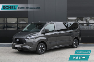 Ford Transit Custom 340 2.5 PHEV L2H1 Kombi Trend 9 zits - 2x Schuif - Navi - Trekhaak - LED - Stoel-stuurverwarming - Rijklaar