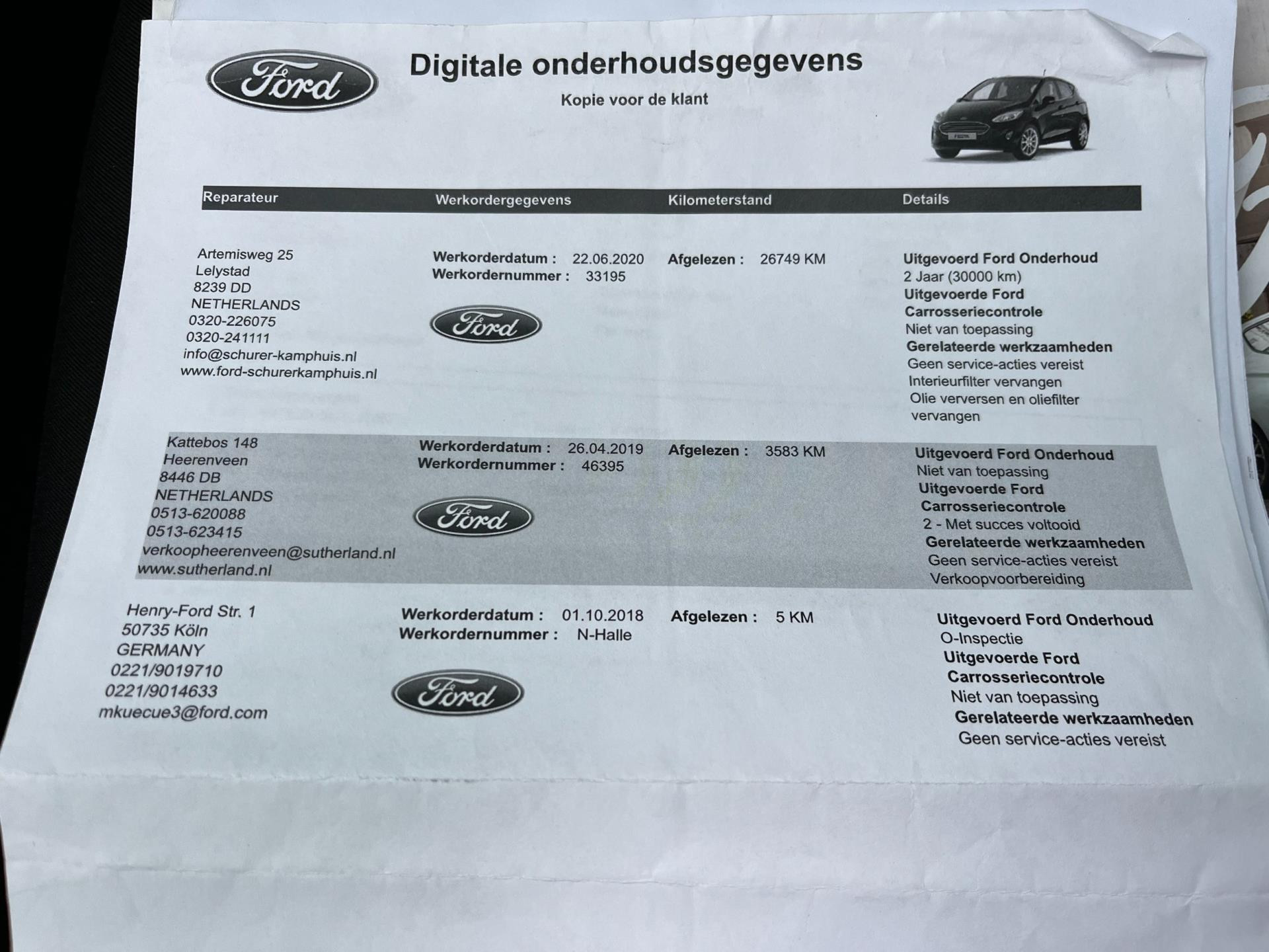 Hoofdafbeelding Ford Fiesta