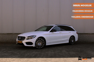 Hoofdafbeelding Mercedes-Benz C-Klasse Mercedes-Benz C-klasse Estate C 300 Aut. AMG Line Night, Burmester, Head-up