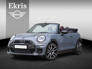 Hoofdafbeelding MINI Cooper Cabrio Mini Cabrio Cooper C | John Cooper Works Uitvoering + Pakket M + Comfort Access + Head-Up + Driving Assistant + Camera + 18'' JCW Lap Spoke 2-tone
