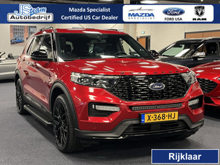 Ford Explorer 3.0 V6 EcoBoost PHEV ST-Line 457PK AWD | 7-Persoons | Trekhaak | Panodak | Side bars | 22inch