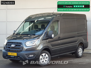 Ford Transit 165pk Automaat Nieuw Model Limited L2H2 CarPlay Xenon Camera 10m3 Airco Cruise control