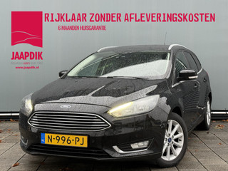 Ford Focus Wagon BWJ 2016 | 1.0T 126PK Titanium AUTOMAAT | TREKHAAK | CLIMA | NAVI | STOEL&STUURWIEL VERW | PRIVACY GLASS | PDC 2X | PARKPILOT