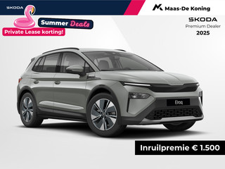 Škoda Elroq Selection Elektromotor 150 kW / 204 PK SUV Elektri | Metallic Lak | 19'' Lichtmetalen Velgen | 1500,- Inruilvoordeel!