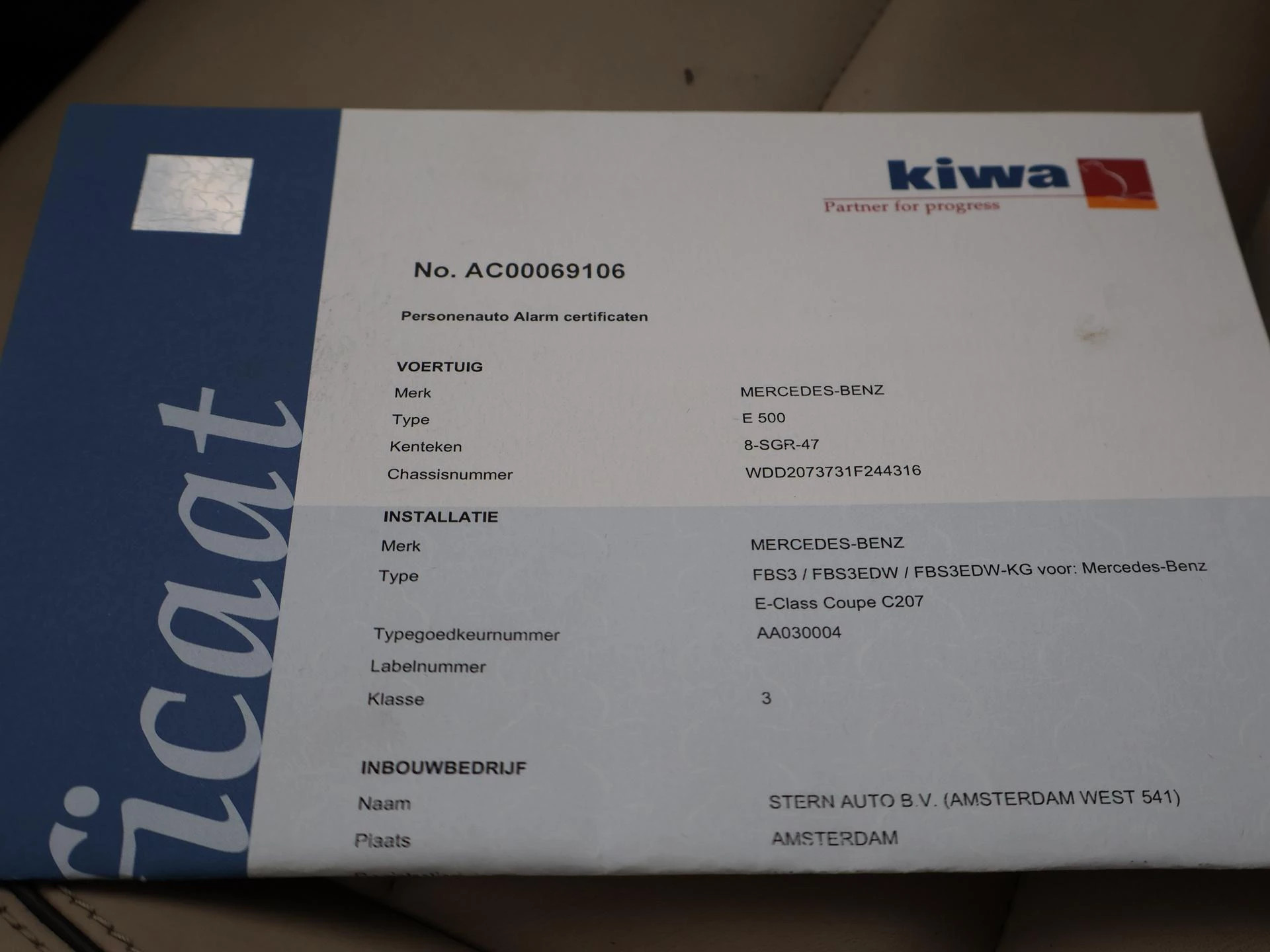 Hoofdafbeelding Mercedes-Benz E-Klasse