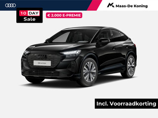 Audi Q4 Sportback e-tron 45 quattro Advanced edition 286 PK · Assistentiepakket plus · Comfortpakket · Optiekpakket zwart plus