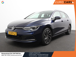 Volkswagen Golf Variant 1.5 eTSI 150pk DSG Style | Navigatie | Apple Carplay/Android Auto | Climate Control | Camera | Parkeersensoren | Park Assist | Adaptive Cruise control | Wegklapbare trekhaak | Stoel- en stuurverwarming | Climatronic | Virtual Cockpit