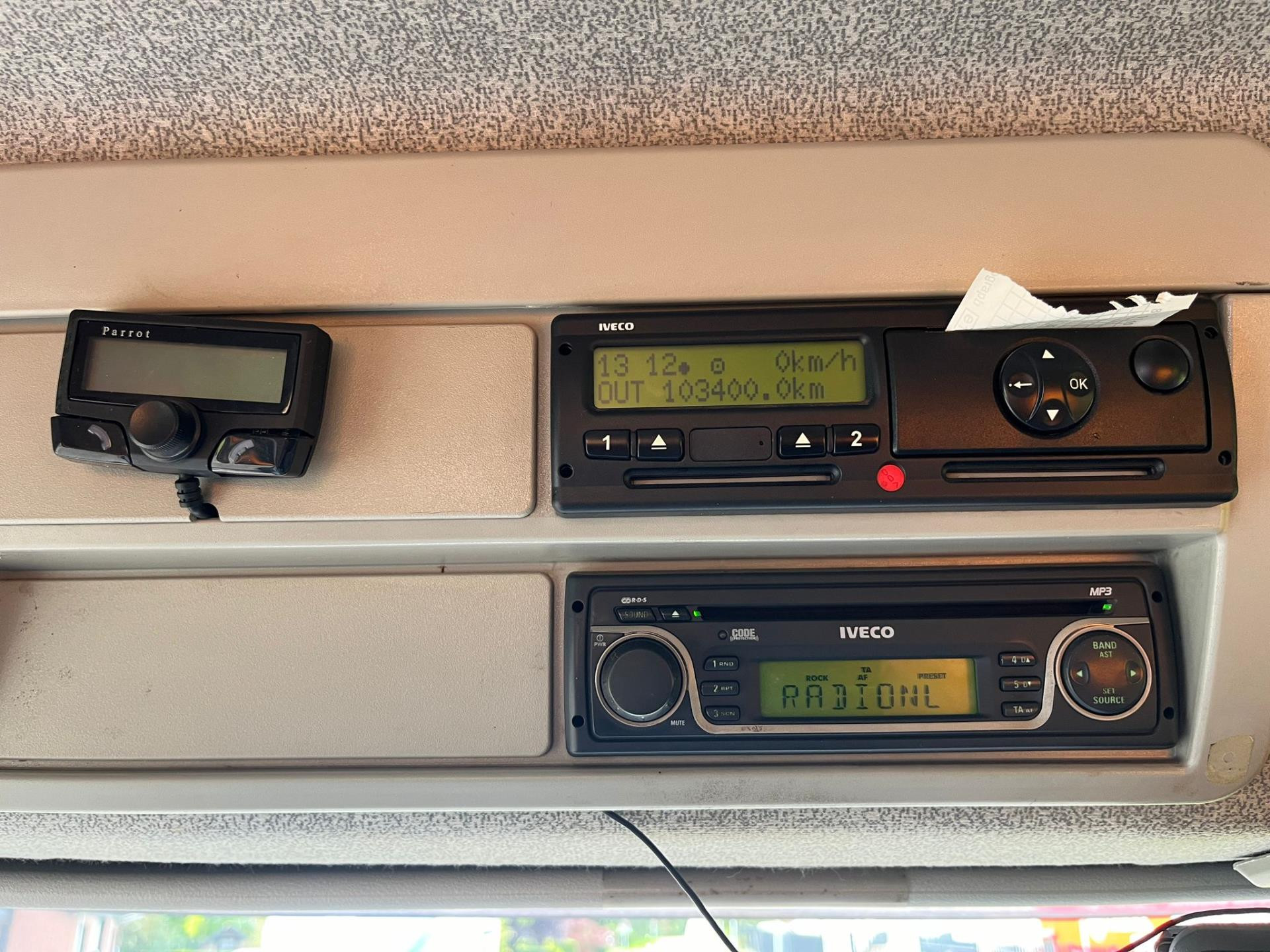 Hoofdafbeelding Eurocargo  190EL25 EEV . kipper , HMF kraan , 