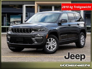 Hoofdafbeelding Jeep Grand Cherokee Jeep Grand Cherokee GEEN BPM !!! 3.6i V6 4x4 Aut Limited / 2810Kg trekgew / Grijs ke