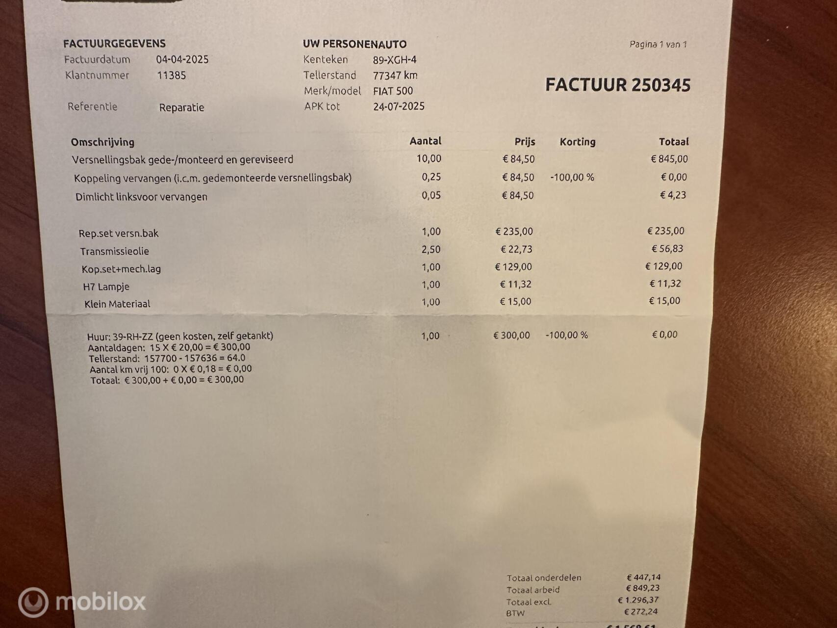 Hoofdafbeelding Fiat 500