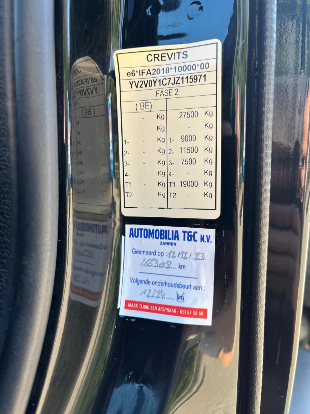 Hoofdafbeelding Volvo FE 280 6x2  Palfinger PK18002