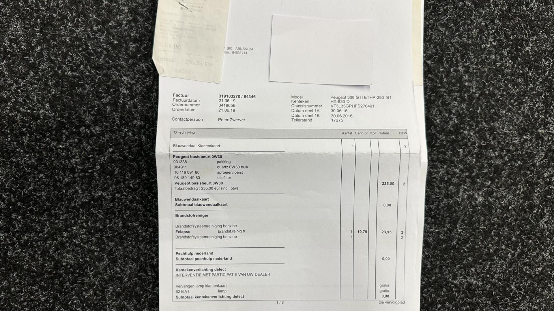 Hoofdafbeelding Peugeot 308