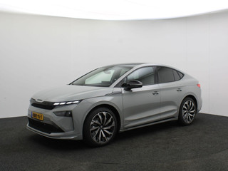 Hoofdafbeelding Škoda Enyaq Coupe Skoda Enyaq Coupé 60 Sportline 204pk Automaat Adaptive cruise control, Achteruitrijcamera, Panoramadak, Navigatie, Stuurwiel verwarmd, Stoelverwarming, LED matrix koplampen, Parkeersensoren