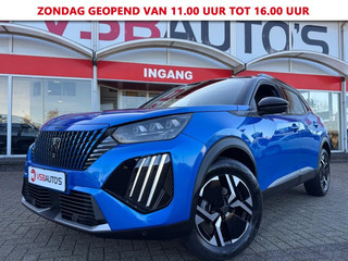 Hoofdafbeelding Peugeot 2008 Peugeot 2008 1.2 TURBO AUT. GT FACELIFT PANO-DAK NAVI CAMERA CARPLAY AIRCO LMV PDC
