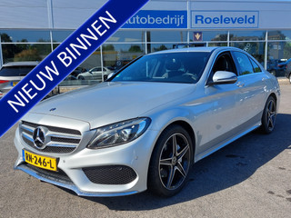 Mercedes-Benz C-Klasse Mercedes-Benz C-Klasse 180 156pk Automaat Sport Edition AMG | Origineel NL | Navi | Clima | Cruise | Led Koplampen | Pdc V+A+Assist+Camera | Stoelverwarming | Dodehoek+Licht+Regensensor | 18''lm - afbeelding nr 1