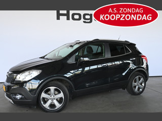 Opel Mokka 1.4 T Cosmo 4x4 Clima Navigatie Schuifdak Leder 100% Onderhouden! Inruil Mogelijk!