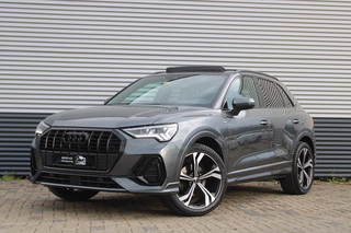 Audi Q3 35 TFSI 3x S-Line | Panoramadak | SONOS | Blackoptik | Dodehoek | Dealer onderhouden | Apple carplay | Elektrische stoelen