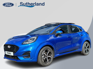 Ford Puma 1.0 EcoBoost Hybrid ST-Line Automaat 125pk | Panoramadak | Trekhaak afneembaar | Winter Pack | Adaptive cruise control  | Elektrische achterklep | Matrix LED | Keyless Entry | Navigatiesysteem | Privacy glass