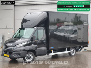 Iveco Daily 35S21 3.0L Automaat Laadklep Zijdeur ACC LED CarPlay Lat om Lat D'Hollandia 3,5t Trekvermogen Meubelbak Koffer Bakwagen 21m3 Airco