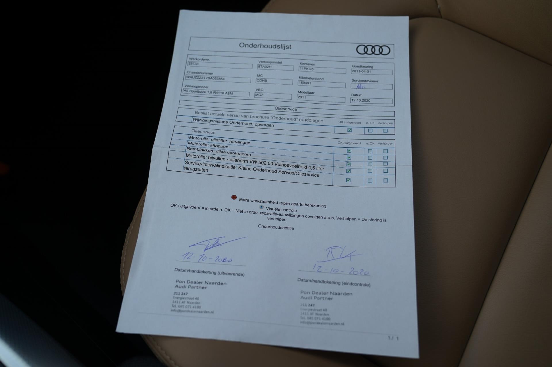 Hoofdafbeelding Audi A5