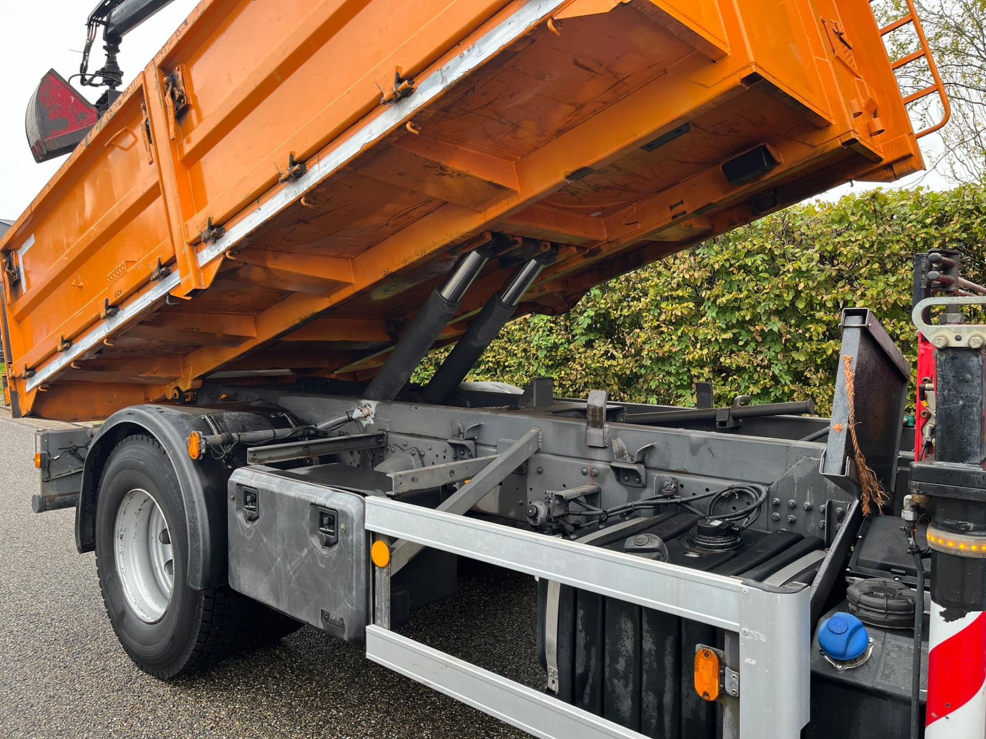 Hoofdafbeelding Eurocargo  190EL25 EEV . kipper , HMF kraan , 