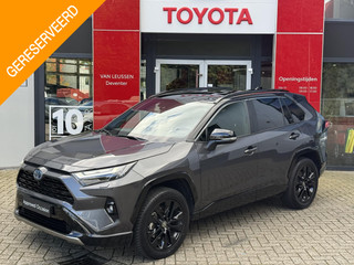 Toyota RAV4 2.5 HYBRID BI-TONE APPLE/ANDROID 360°CAM JBL-AUDIO PARK-SENSOREN CAMERA STOEL/STUURVERWARMING EL-ACHTERKLEP